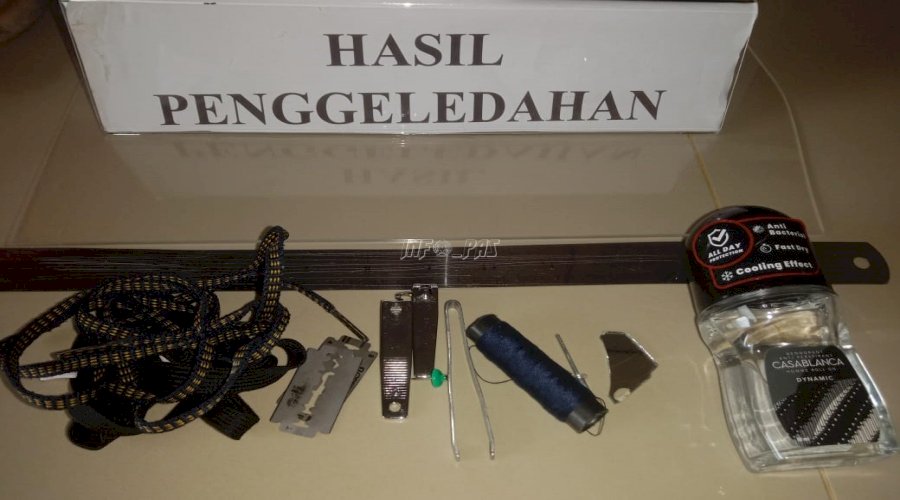 Kembali Geledah Blok Hunian Anak Binaan, LPKA Ambon Libatkan CASN