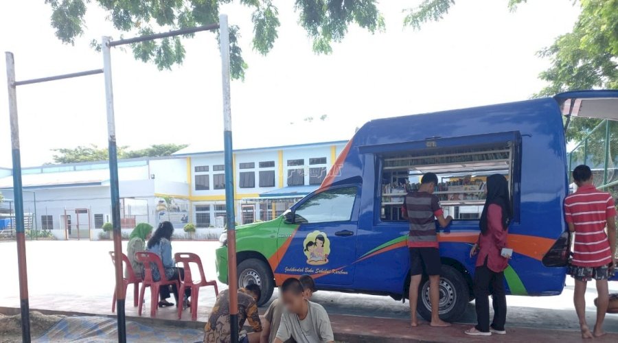 Perkuat Literasi Anak Binaan, LPKA Medan Hadirkan Layanan Perpustakaan Keliling