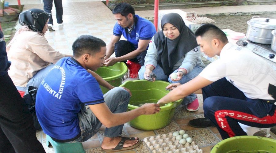 Estafet Warisan Rasa, Bapas Amuntai Latih Klien Buat Telur Asin Khas Daerah