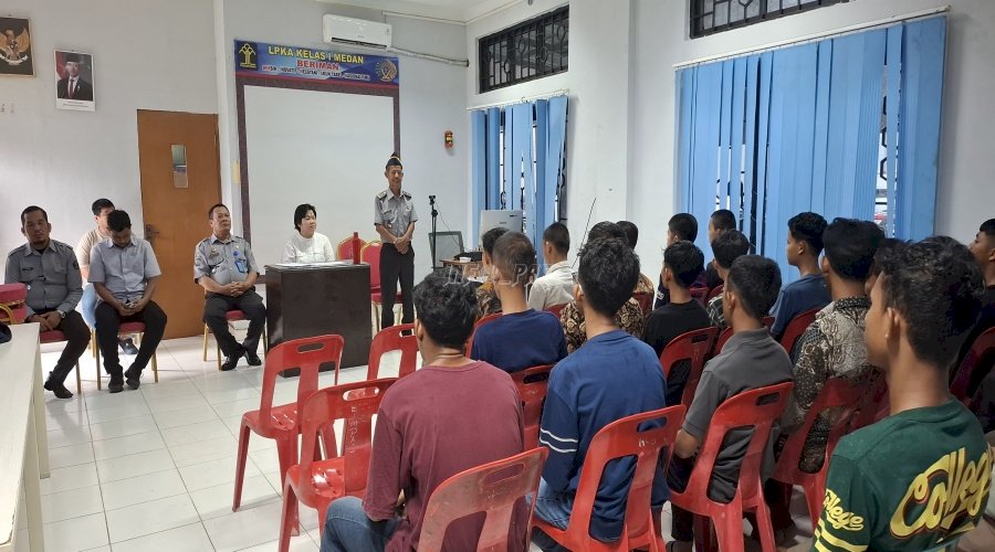 LPKA Medan - DAAI TV Gelar Asesmen Lanjutan Pengembangan Minat dan Bakat Anak Binaan