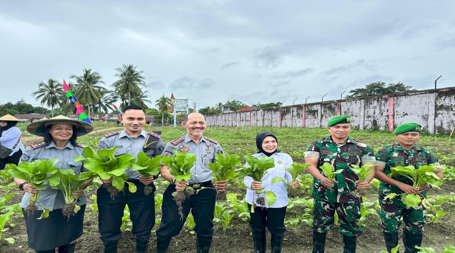 UPT Pemasyarakatan Maluku Saling Dukung Sukseskan Program Ketahanan Pangan