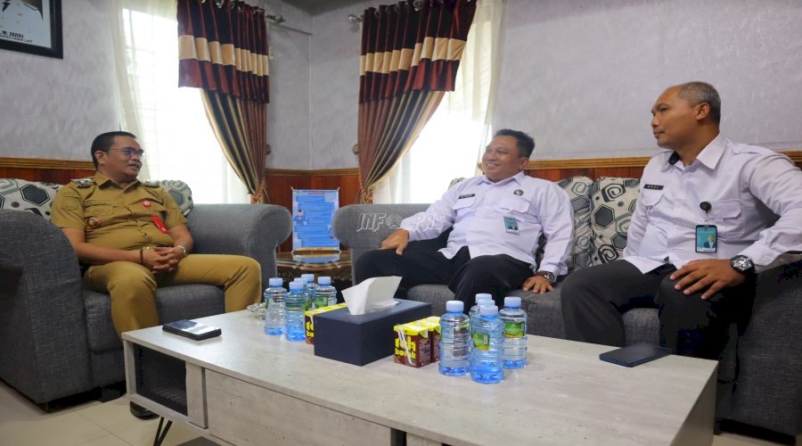 Karutan Pelaihari Lakukan Koordinasi dan Konsultasi dengan Sekda Tanah Laut