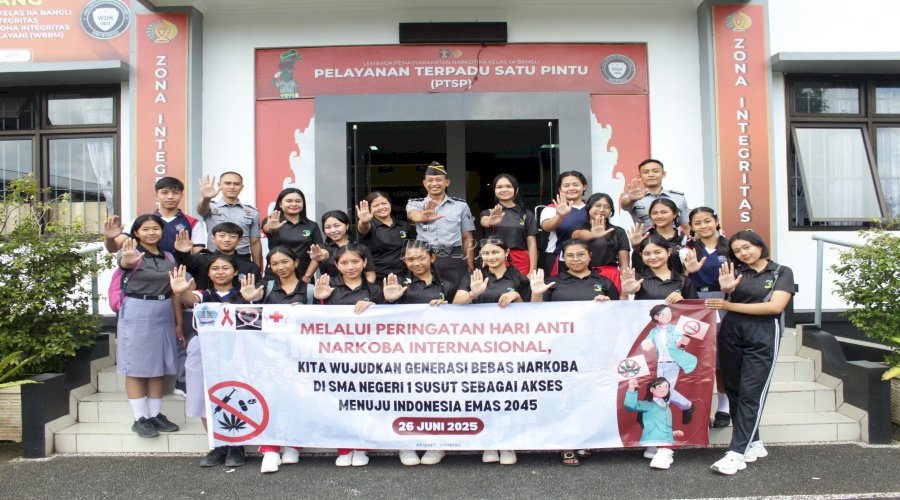 Lapas Narkotika Bangli Sambut Kunjungan Edukatif Siswa SMAN 1 Susut