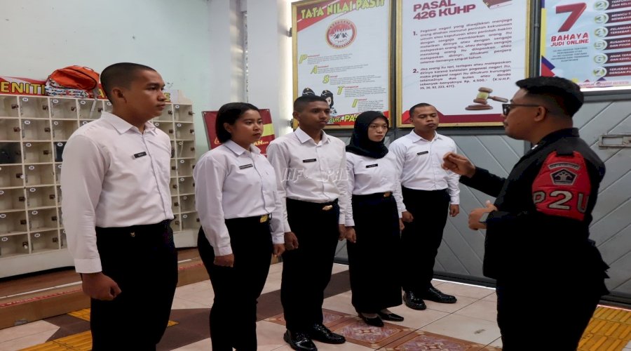 Lapas Ambon Latih 21 CASN untuk Tingkatkan Pelayanan Pemasyarakatan