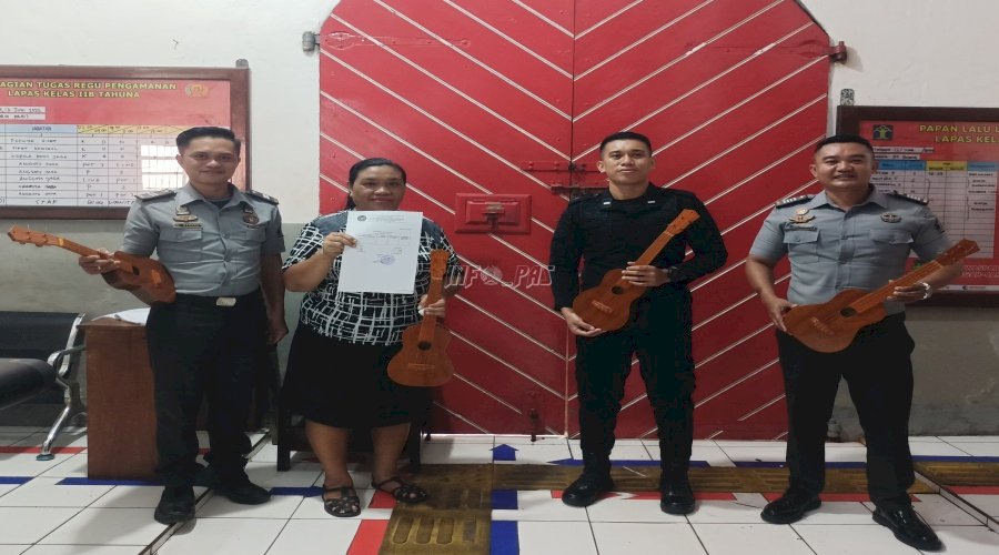 Karya Warga Binaan Lapas Tahuna Makin Diminati Masyarakat Sangihe