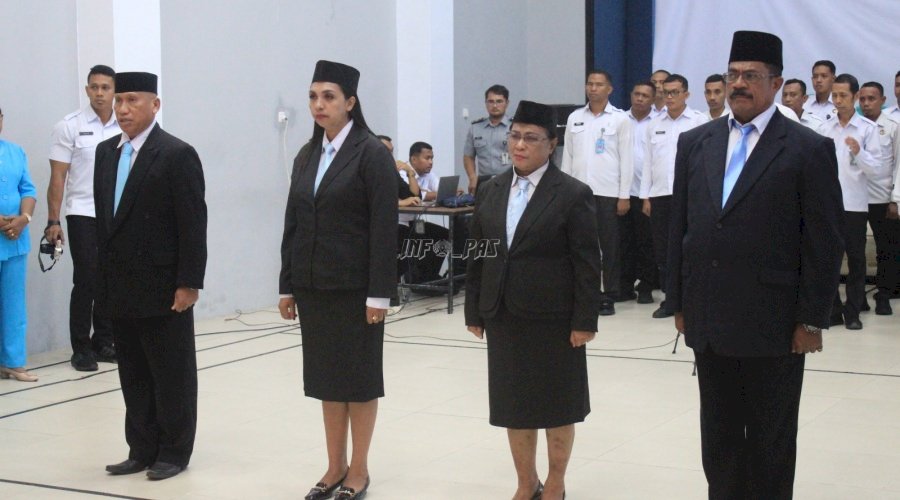 PK Bapas Ambon Resmi Dilantik dalam Jabatan PK Madya