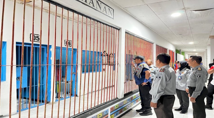 Perkuat Pengawasan, Kakanwil Ditjenpas NTT Kunjungan Perdana ke Rutan Kefamenanu