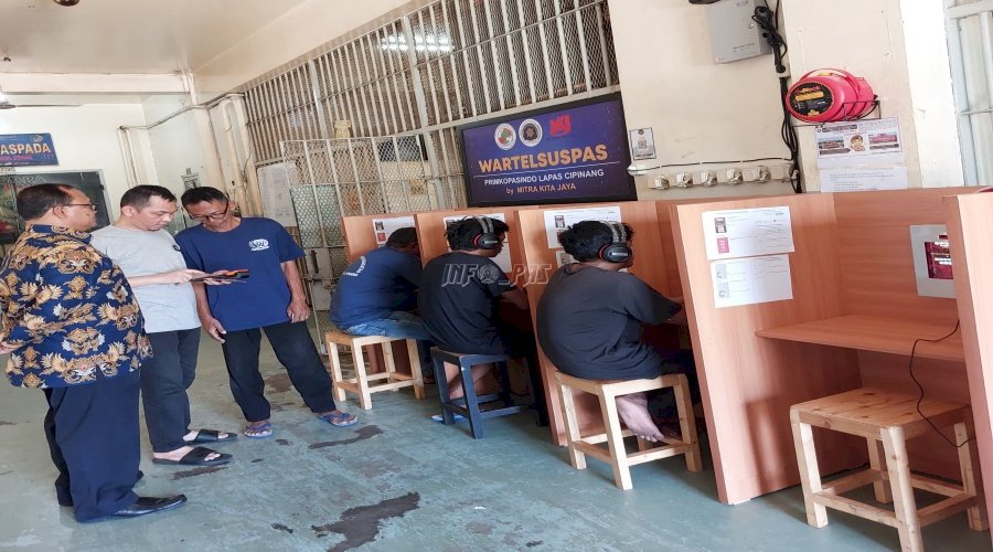 Terapkan Zero Halinar, Lapas Cipinang Perketat Pengawasan Handphone Ilegal dengan Wartelsuspas