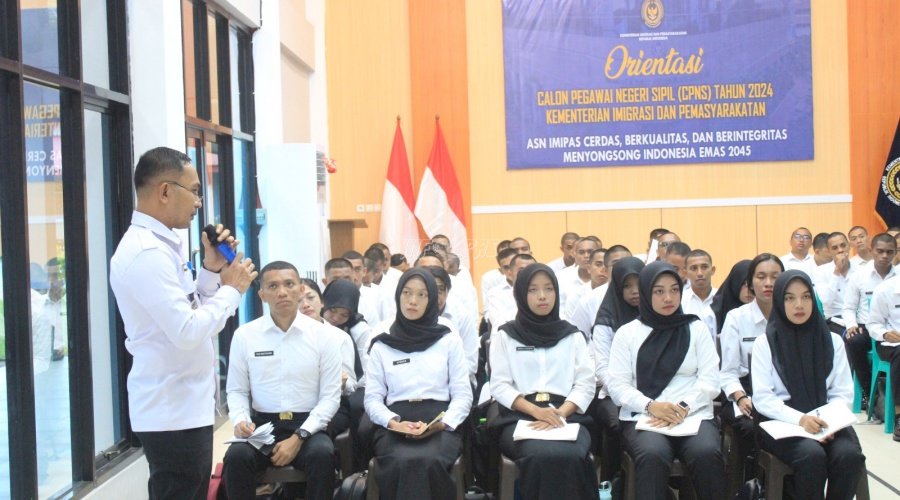 Kepada CASN, Kalapas Wahai Tekankan Pentingnya Sistem Keamanan Elektronik di UPT Pemasyarakatan