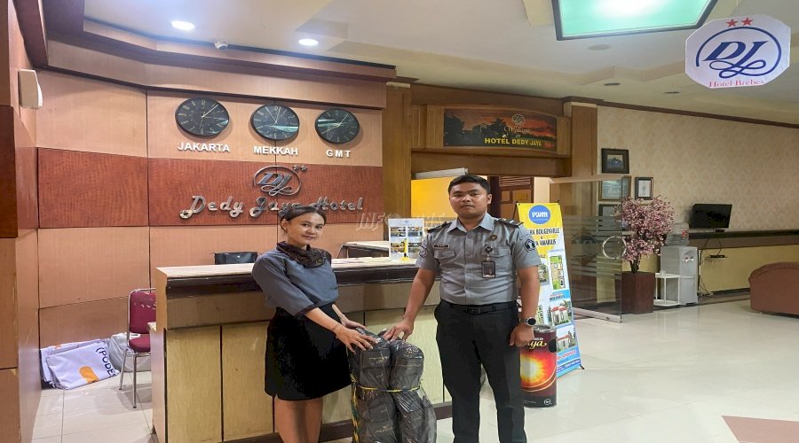 Lapas Brebes Kirim Produk Warga Binaan ke Sejumlah Hotel dan Toko Ponsel