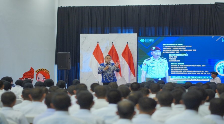 CASN Kanwil Ditjenpas Sulsel Dapat Berbagai Materi Orientasi dan Latihan Fisik