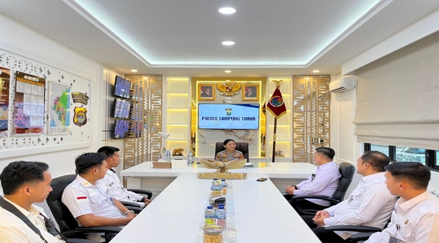 Rutan Sukadana Perkuat Sinergi dan Kerja Sama dengan Polres dan Pemkab Lampung Timur