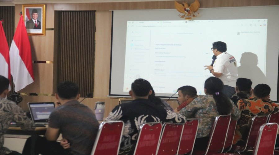 Lapas Cipinang Perkuat SPBE, Mantapkan Tata Kelola Arsip Digital lewat Sosialisasi Aplikasi Srikandi