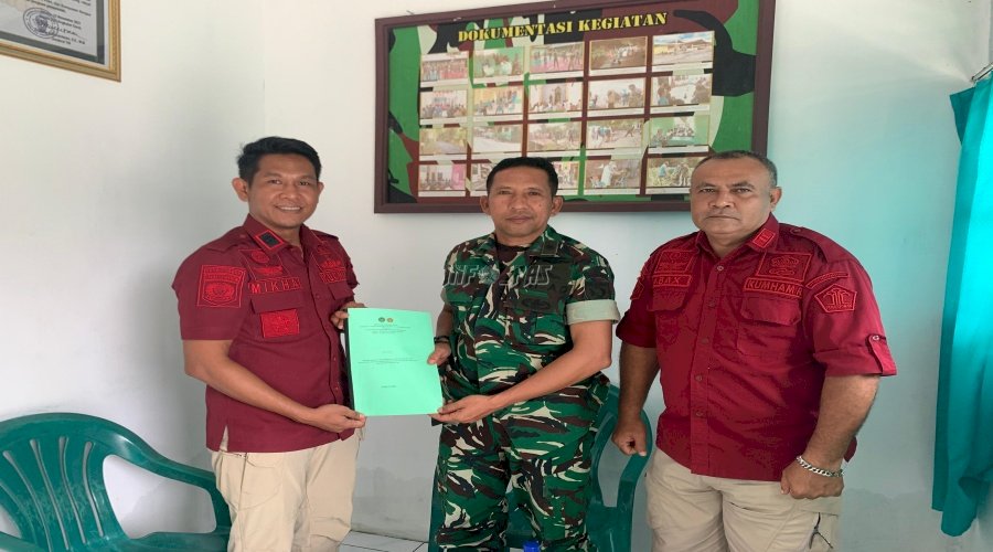 Lapas Bandanaira Gandeng Koramil 1502-01/Banda Perkuat Keamanan Lapas