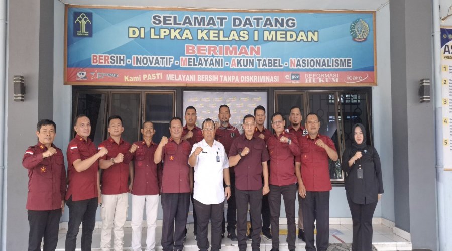 LPKA Medan Sambut Kunjungan dan Arahan Strategis Irwil I Itjen Kemenimipas