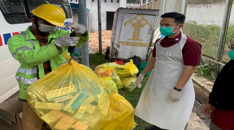 Kelola Limbah Medis Sesuai Prosedur, Klinik Pratama Lapas Narkotika Karang Intan Gandeng PT Artama Sentosa Indonesia