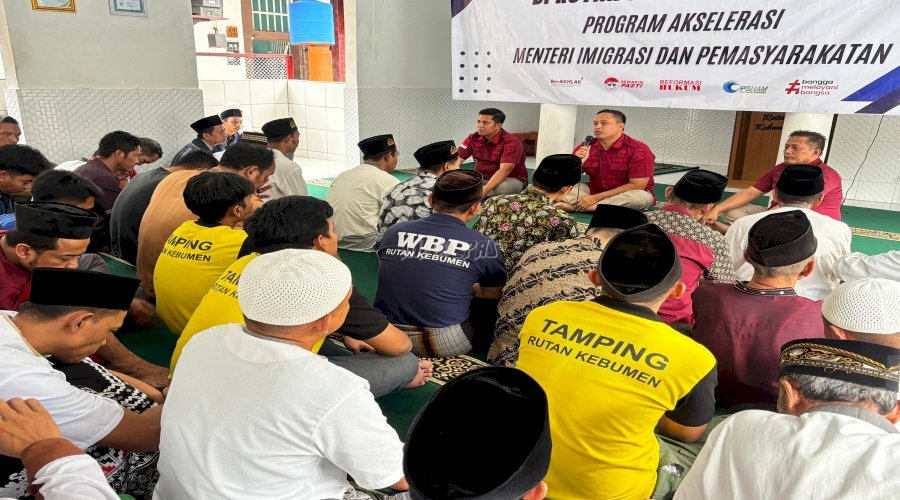 Karutan Kebumen Minta Warga Binaan Tak Ragu Sampaikan Keluhan dan Masukan