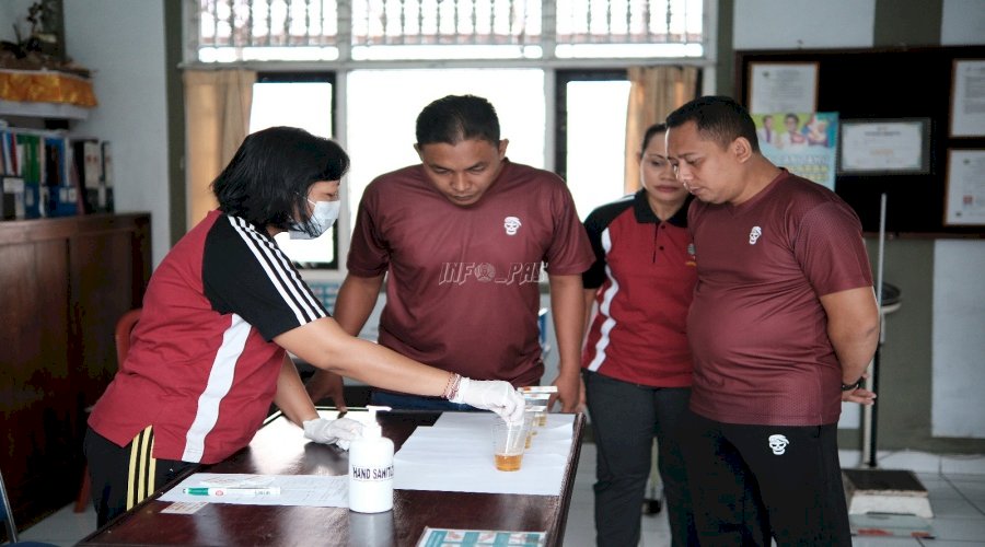 Tes Urine Warga Binaan Ciptakan Lapas Tabanan Bersih dari Narkoba