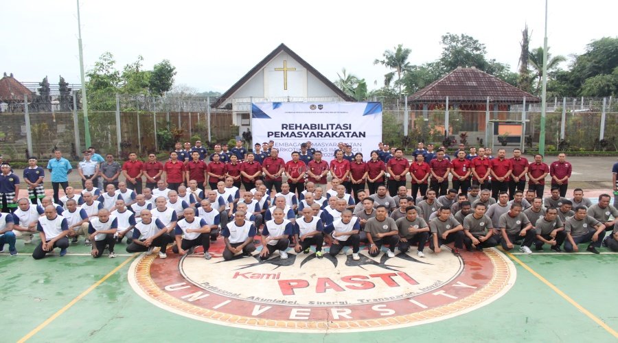 Lapas Narkotika Bangli Buka Program Rehabilitasi Gelombang II bagi 100 Warga Binaan