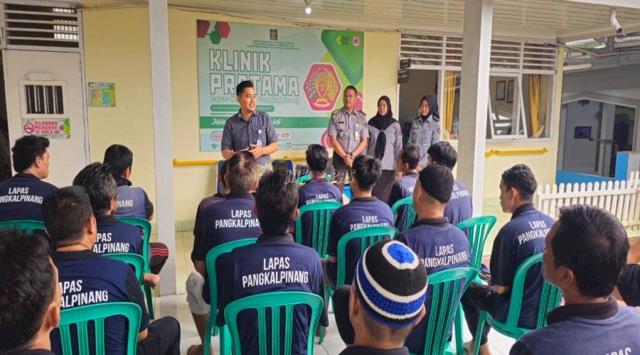 Fasilitasi BPJS Keliling, Lapas Pangkalpinang Permudah Akses Layanan Kesehatan Warga Binaan