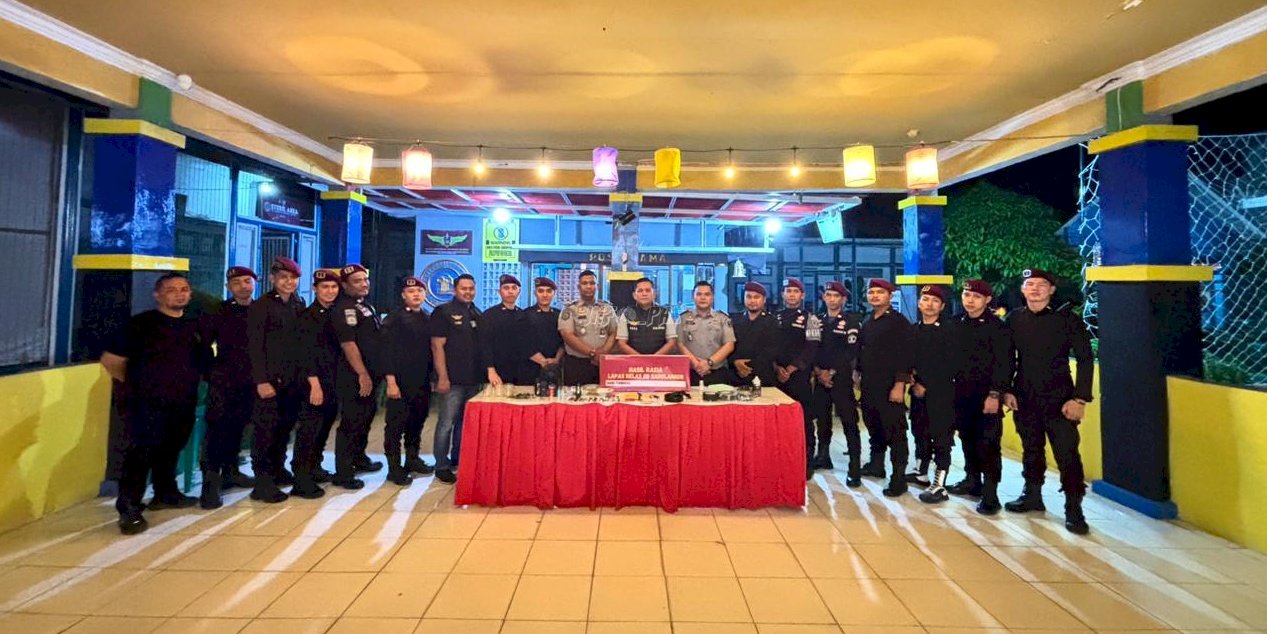 Lapas Sarolangun Geledah Blok Hunian, Wujudkan Lapas Aman dan Bersih