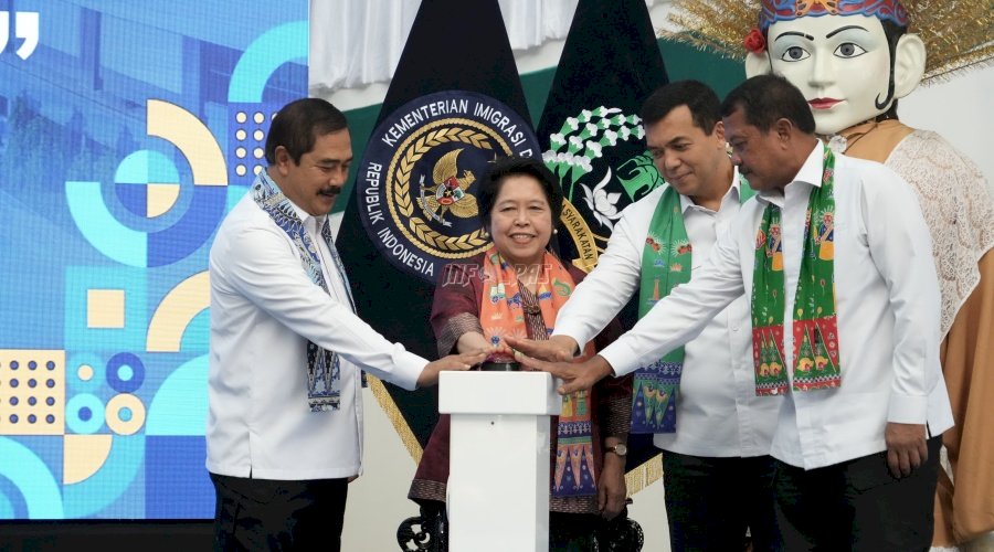 'Gerakan Nasional Pemasyarakatan, Klien Balai Pemasyarakatan Peduli 2025', Ratusan Klien Bersihkan Perkampungan Budaya Betawi