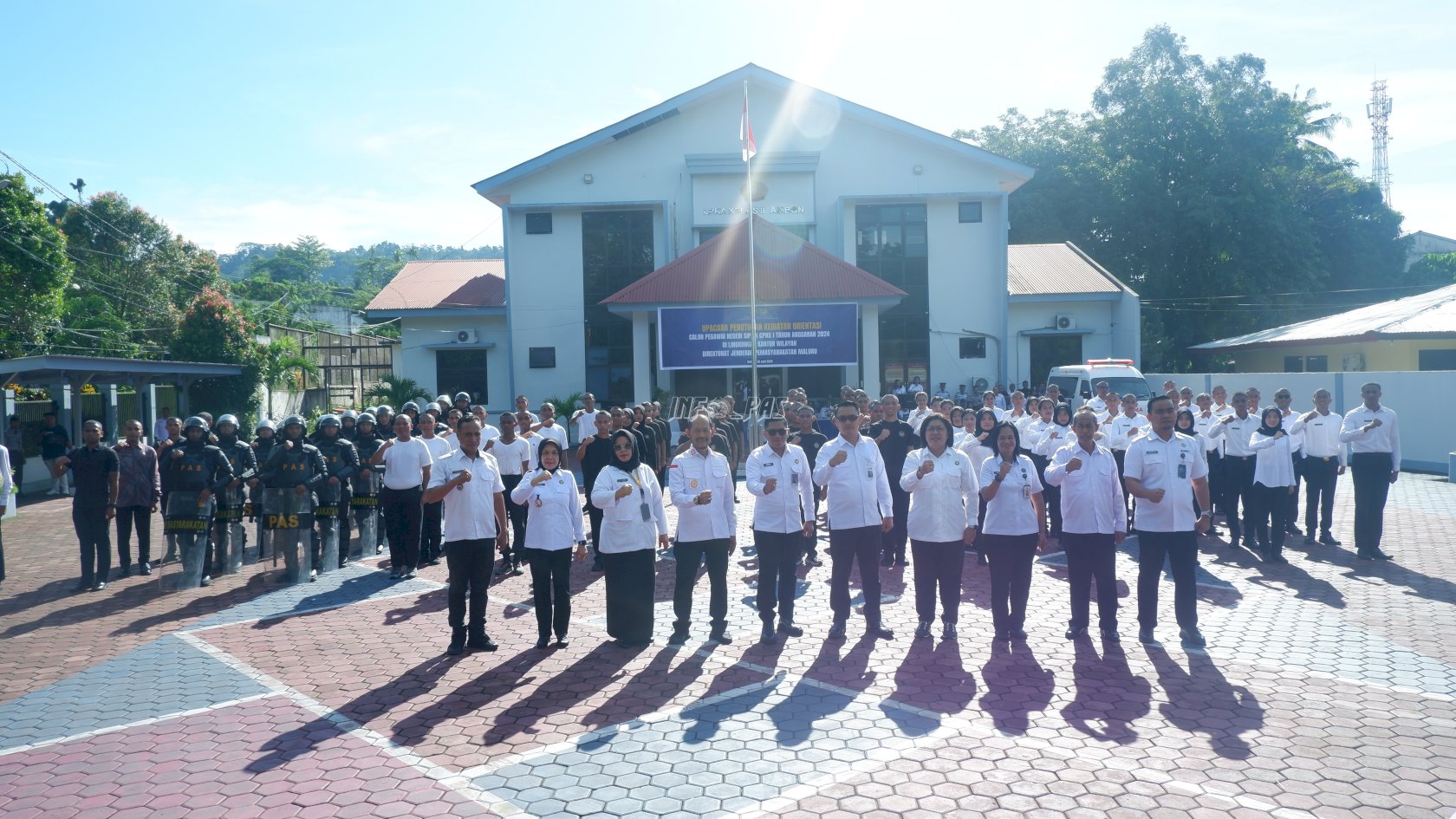 CASN Pemasyarakatan Maluku Siap Bertugas, Kakanwil: Ini Awal Perjalanan Panjang