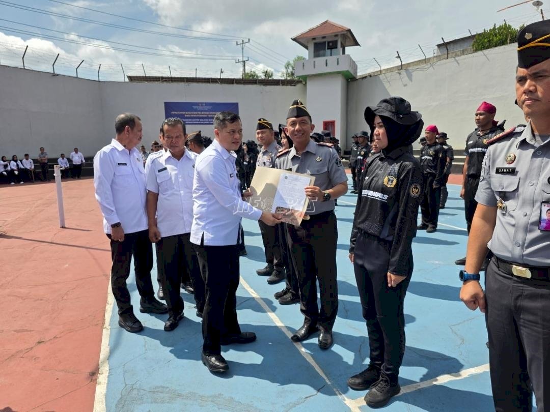 Kalapas Muara Bungo Hadiri Penutupan Latsar Pengamanan CPNS Pemasyarakatan 2024