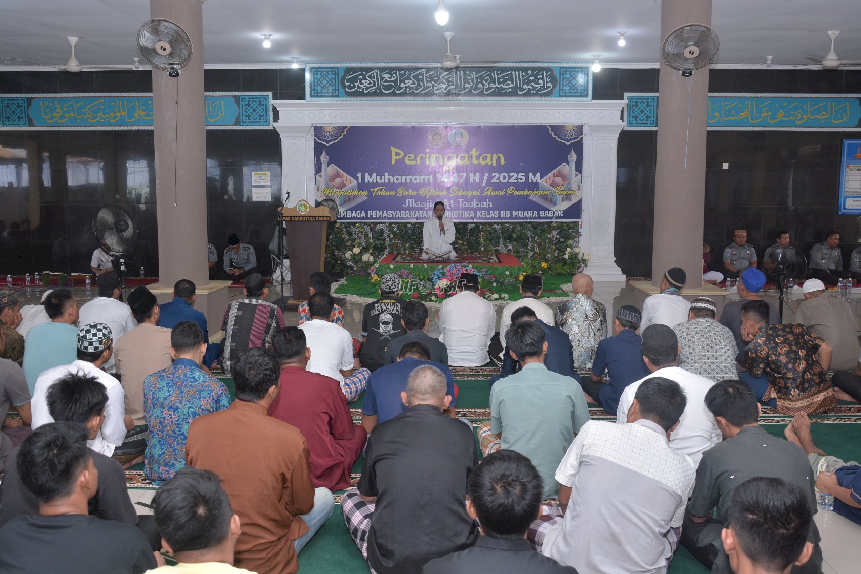 Peringati 1 Muharram, Lapas Narkotika Muara Sabak Ajak Warga Binaan Perkuat Iman