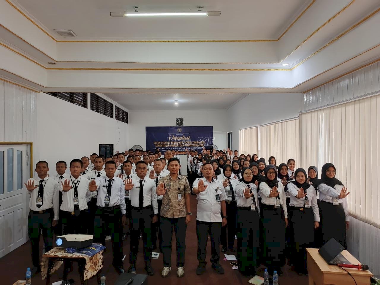 Semangat Anti Narkoba Warnai Orientasi Hari Terakhir CASN Kanwil Ditjenpas Kalsel