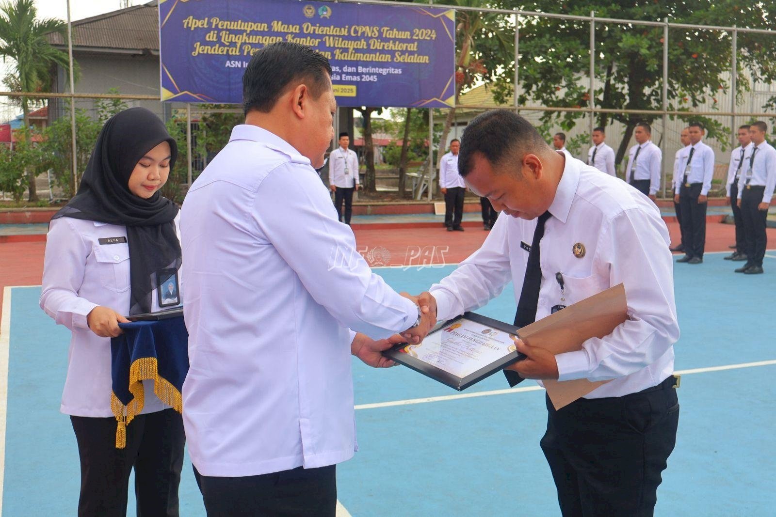 101 CPNS Resmi Bergabung, Kakanwil Ditjenpas Kalsel Tekankan Tanggung Jawab dan Etika ASN