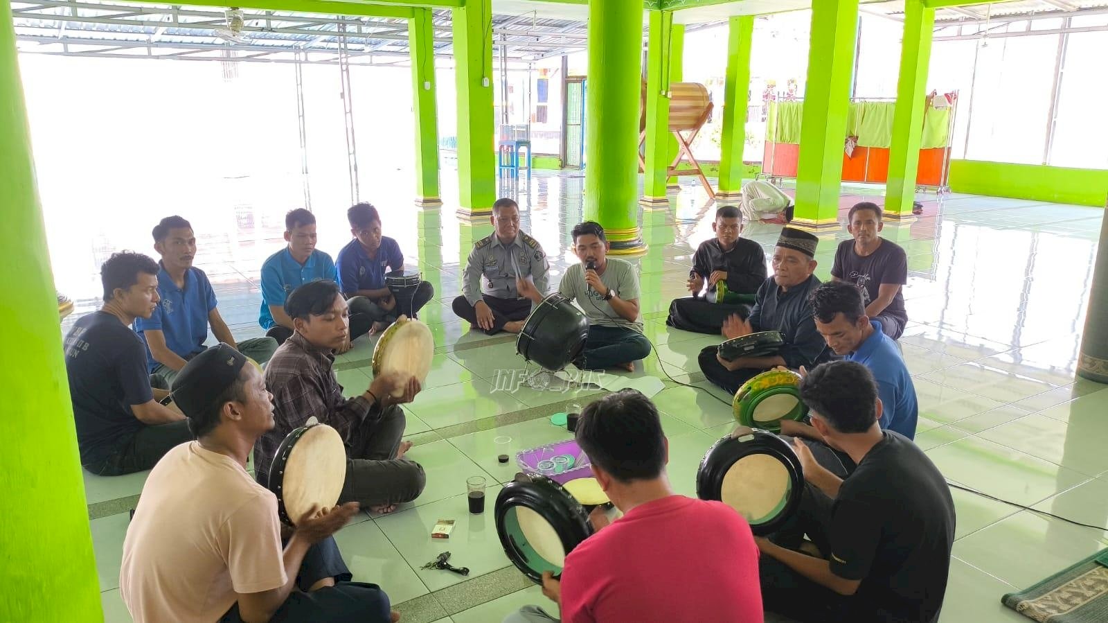Lapas Sarolangun Perkuat Pembinaan Spiritual Warga Binaan Lewat Latihan Hadroh