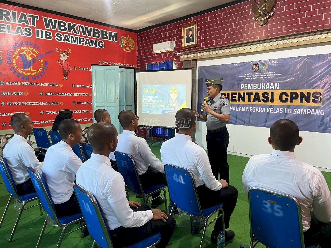 Bangun Semangat Kerja, Karutan Sampang Beri Pembekalan CASN Baru