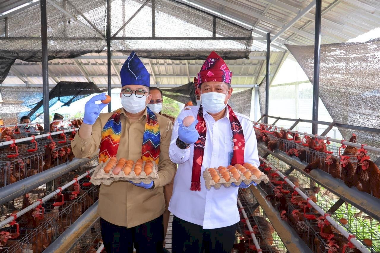 Kakanwil Ditjenpas Kalsel Dampingi Tim KSP RI, Apresiasi Program Lapas Karang Intan