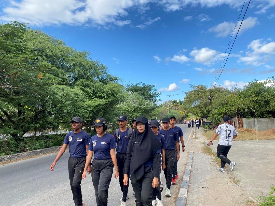 Long March Pantai Lasiana: Tempa Mental dan Integritas CASN Pemasyarakatan NTT