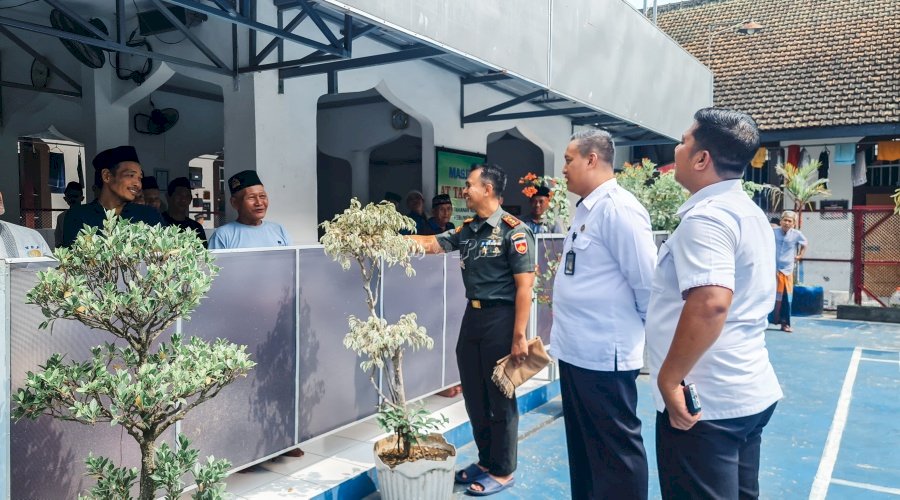 Rutan Kebumen Perkuat Sinergi Kamtib dengan Kodim 0709 Kebumen