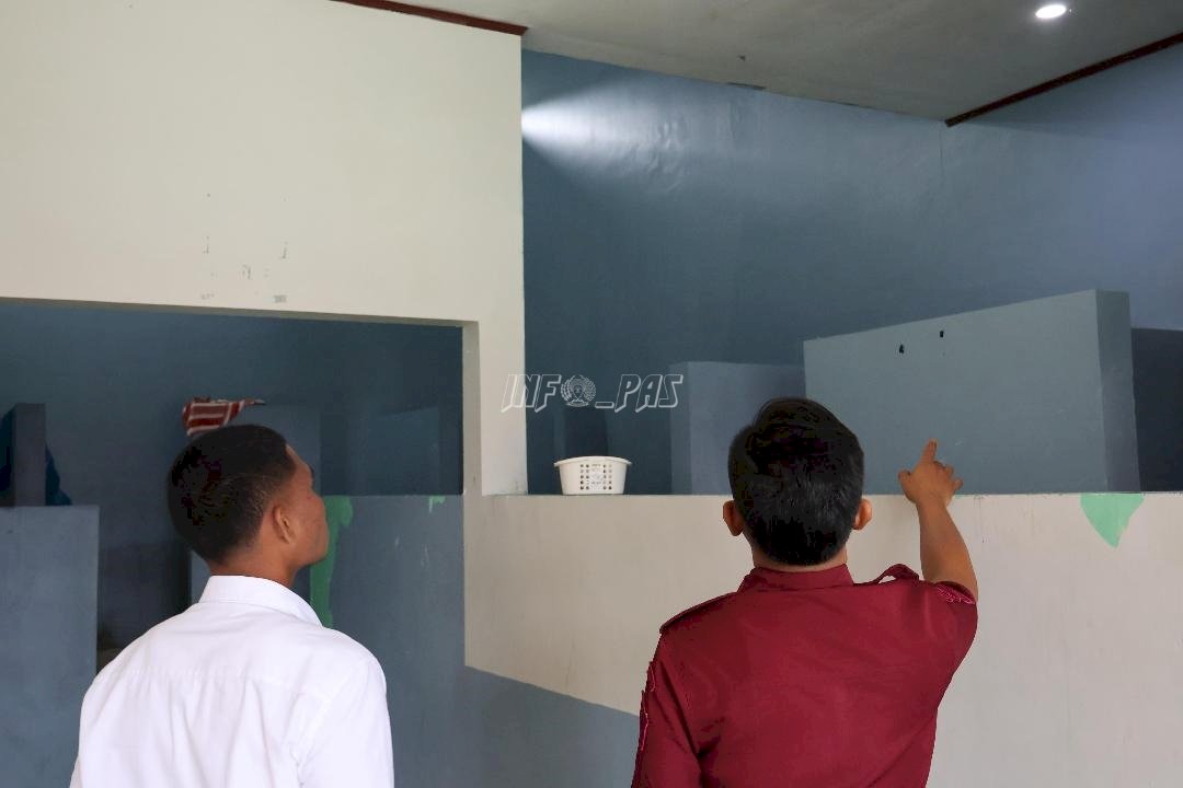 Antisipasi Cuaca Ekstrem, LPKA Ambon Pastikan Hunian Anak Binaan Aman