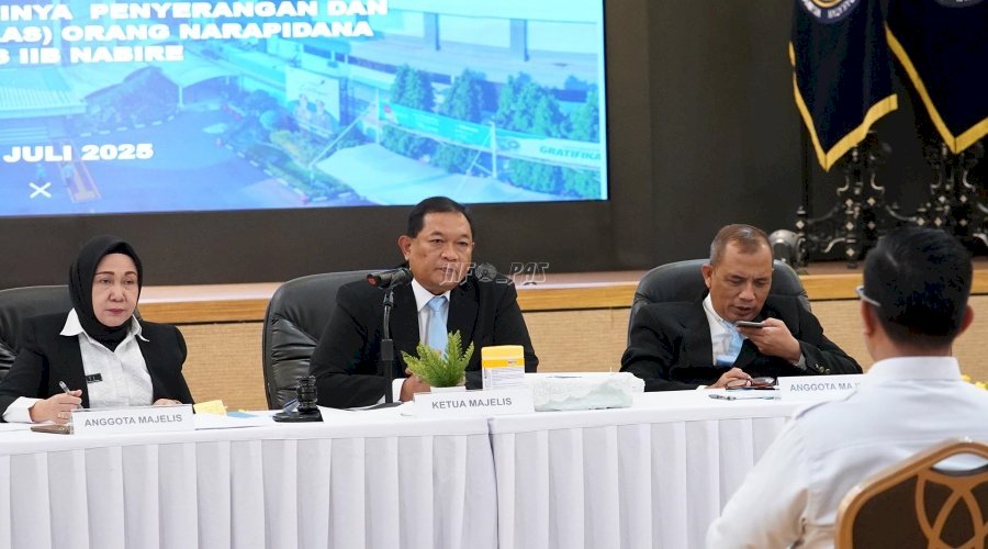 Tegakkan Disiplin Petugas, Ditjenpas Laksanakan Sidang Kode Etik 