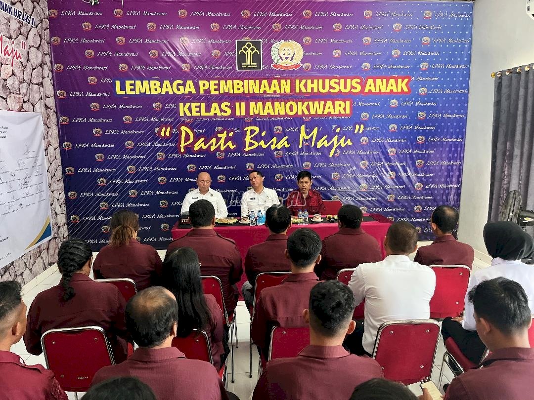 Kakanwil Papua Barat Dorong LPKA Manokwari Jadi Teladan Pembinaan Anak Berbasis Restoratif