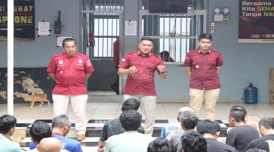 Lapas Narkotika Karang Intan Razia Blok Hunian, Tegaskan Komitmen Zero Handphone dan Narkoba