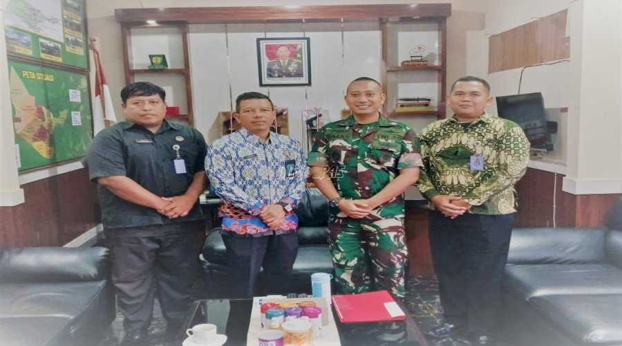 Anjangsana ke Kodim 1010 Rantau, Bapas Amuntai Sinergi Pembimbingan Klien Songsong Pemberlakuan KUHP Baru