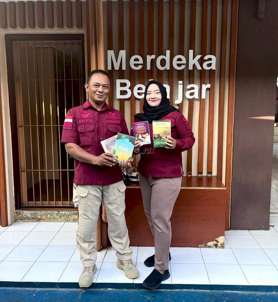 Perpustakaan Pancasila Rutan Kebumen Kembali Terima Koleksi Buku