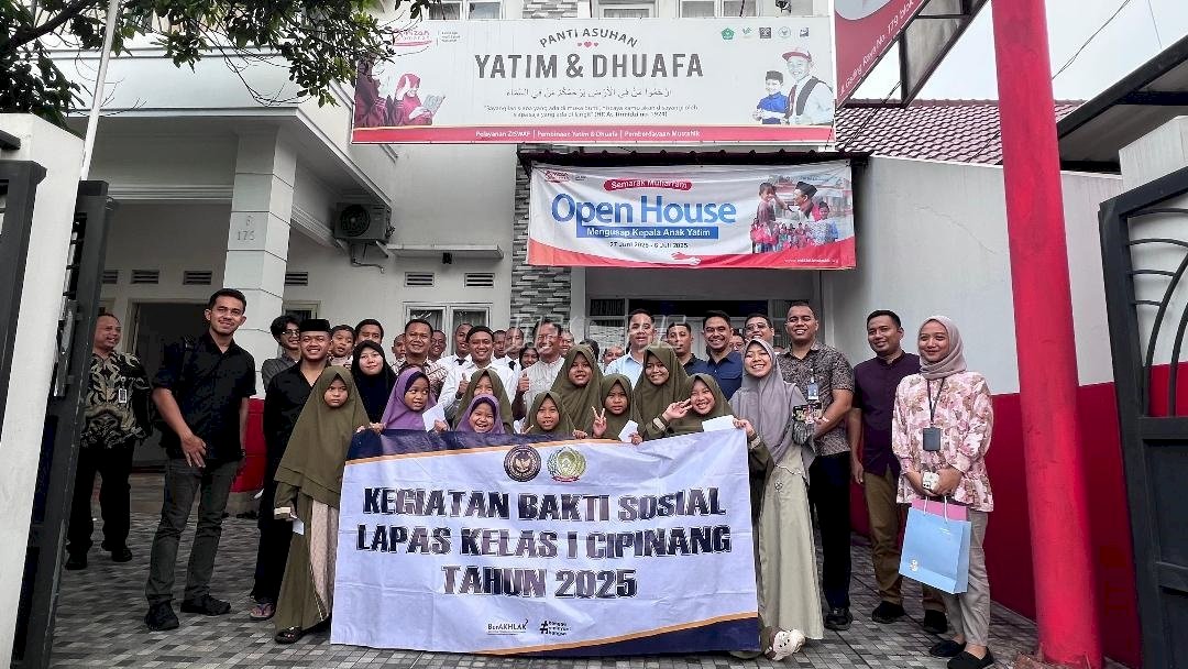 Tebar Manfaat, Lapas Cipinang Salurkan Bantuan untuk Yatim dan Dhuafa