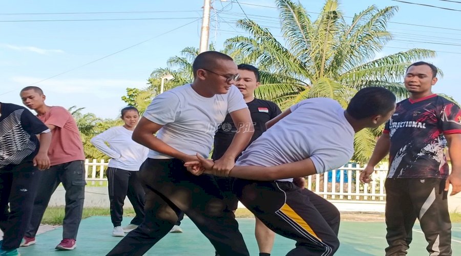 CASN Lapas Labuhan Bilik Dibekali Pelatihan Beladiri Praktis