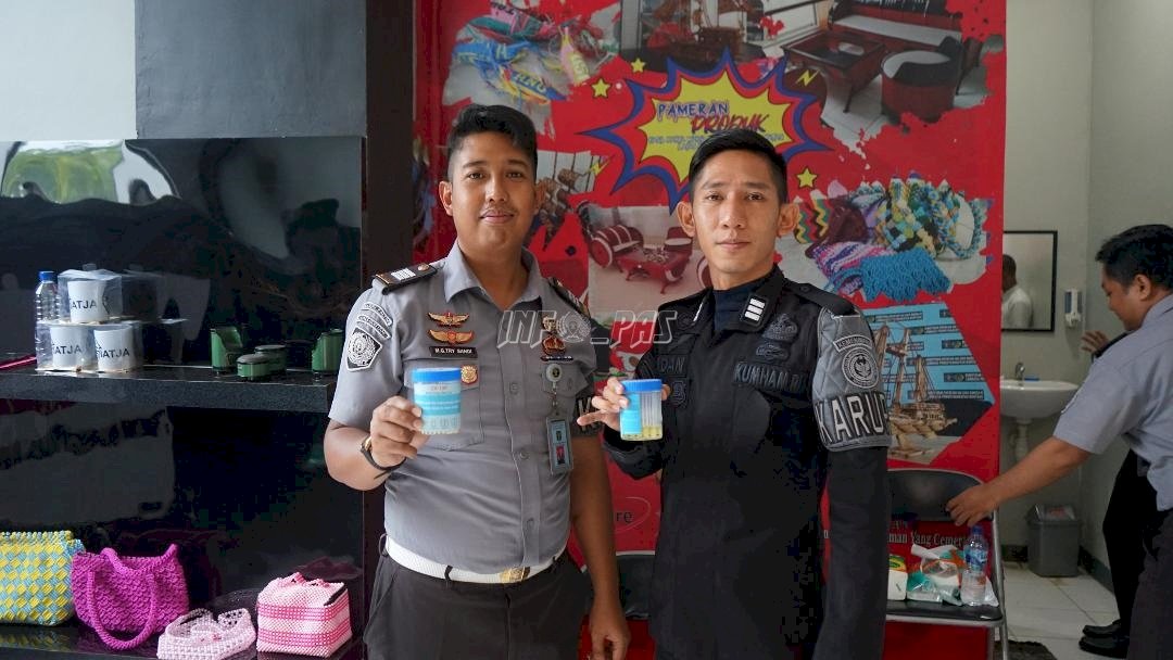Sinergi Berantas Narkoba, Lapas Bontang Gandeng BNNK Gelar Tes Urine