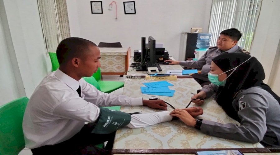 CASN Lapas Narkotika Muara Sabak Jalani Pemeriksaan Kesehatan dan Pengenalan Klinik Pratama