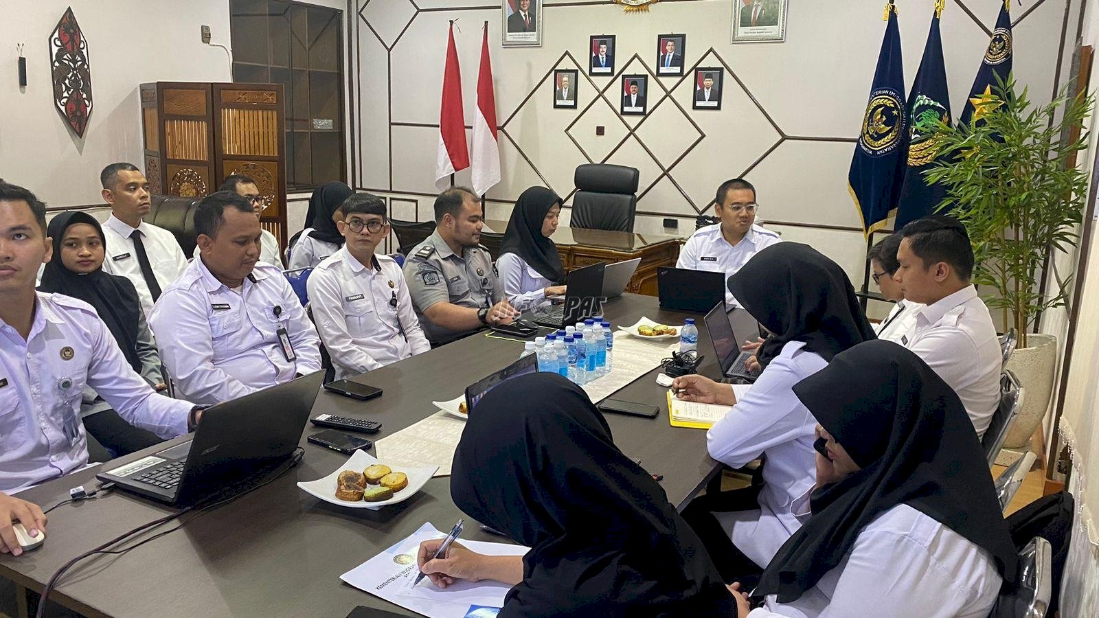 Jaga Akuntabilitas, Kanwil Ditjenpas Kalsel Gelar Rekonsiliasi Data & Penguatan Kearsipan