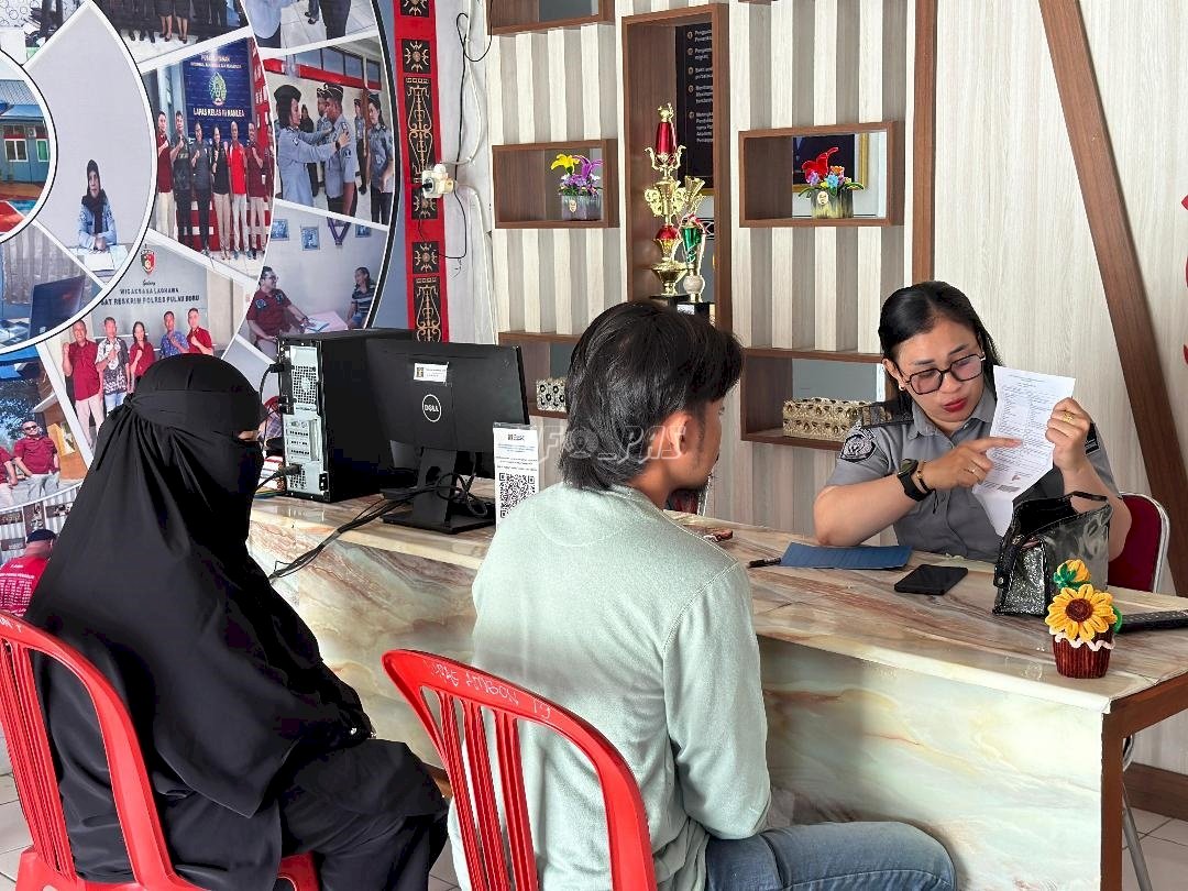 Perkuat Dukungan Sosial Program Integrasi, Bapas Ambon Edukasi Keluarga Klien