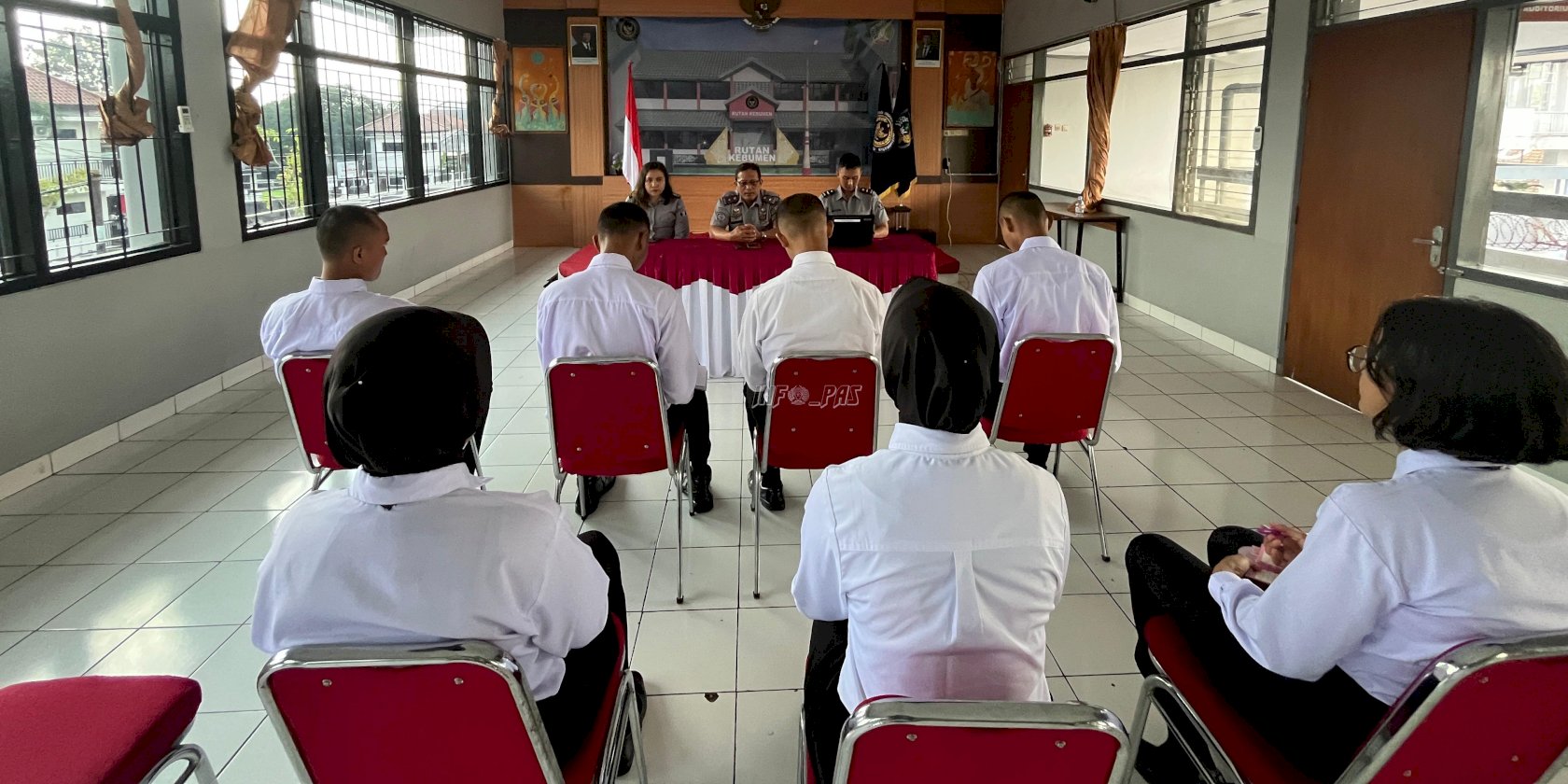 Tingkatkan Kemampuan, CASN Rutan Kebumen Perdalam Materi Pengamanan