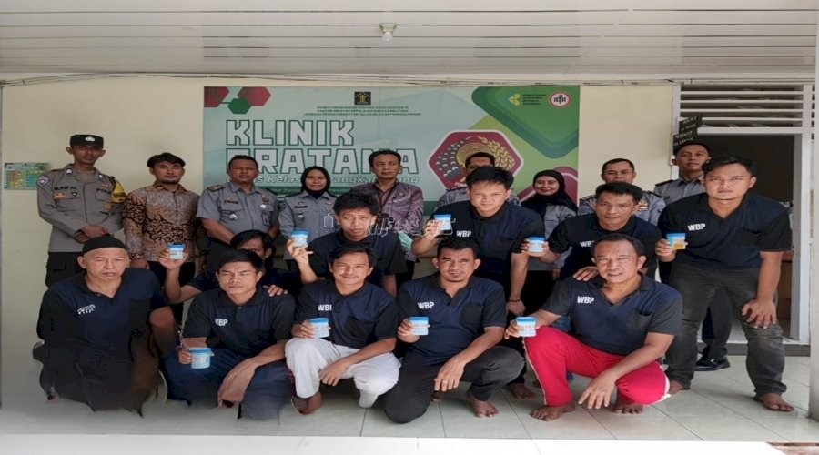 Komitmen Bebas Narkoba, Lapas Pangkalpinang Gandeng BNN dan Polri Lakukan Tes Urine